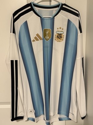 Argentina 26/27 Adidas World Cup Long Sleeve Player Issue KA8068