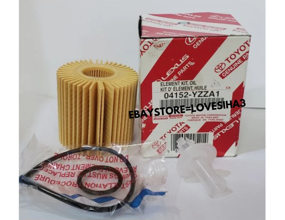 LEXUS SCION OIL FILTER SET OF 10 OEM  04152-YZZA1 - Image 3 of 4