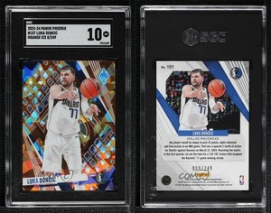 2023-24 Panini Phoenix Orange Ice Phoenix /249 Luka Doncic #157 SGC 10 GEM