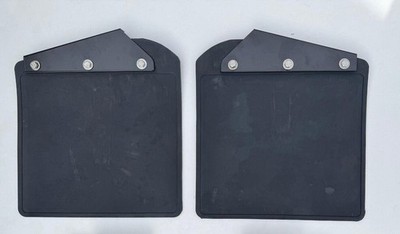 Rubber Mud Flap Front Side With Bracket Set for Defender 90 110 130 1986-2016