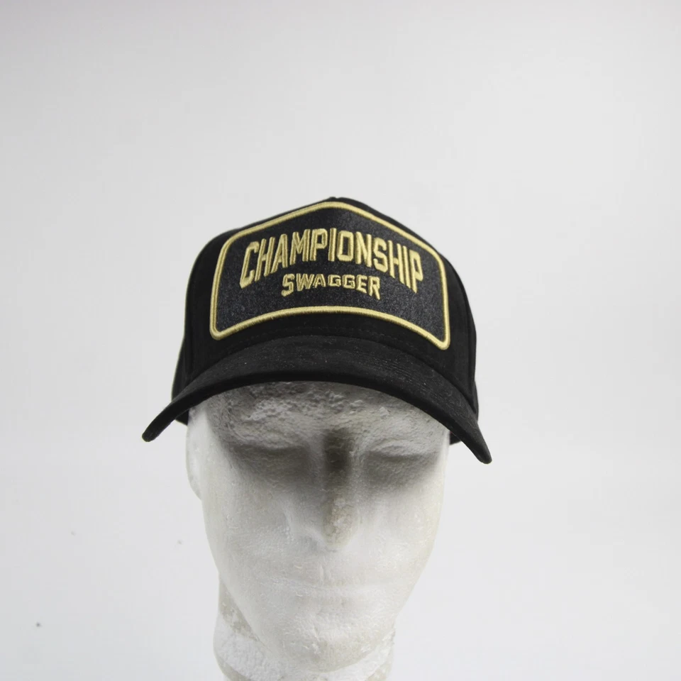 Championship Swagger Snap-Back Hat Unisex Black New without Tags