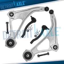 4pc Front Lower Control Arm w/Ball Joint Outer Tie Rods for Nissan Altima Maxima