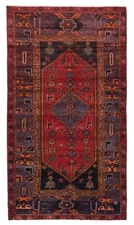 4'7" x 8'8" Traditional Vintage Hand Knotted Oriental Carpet Wool Area Rug