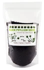Whole Black Psyllium Seeds 1kg - Plantago afra Psylli Nigri Natural Seeds