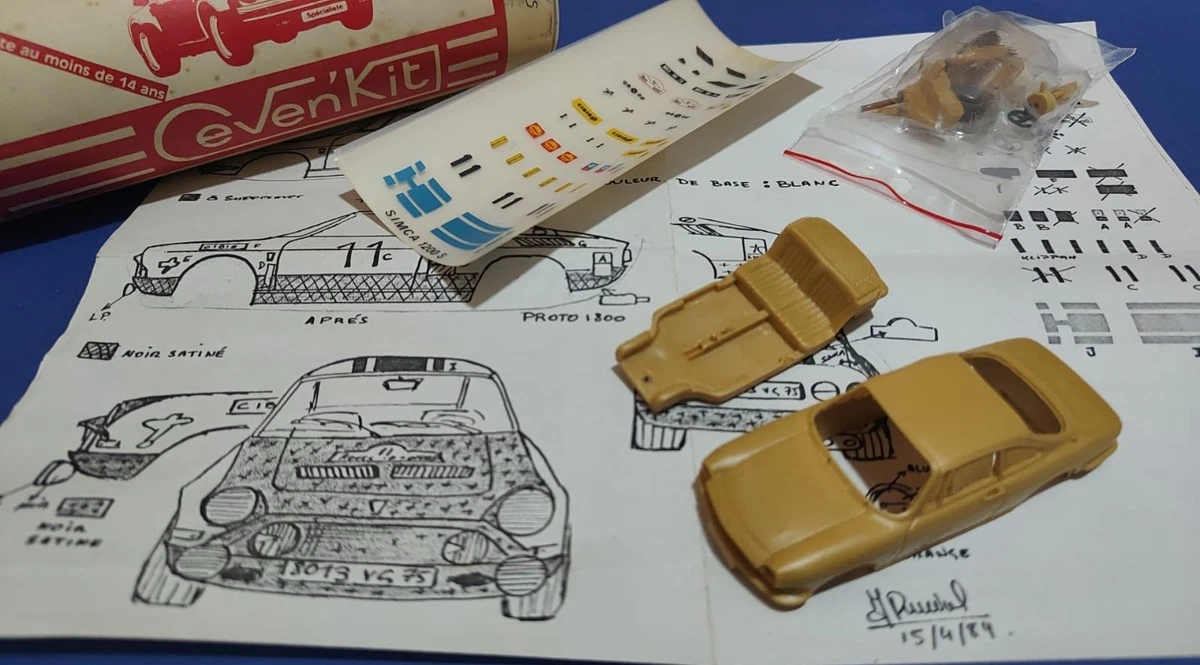 Matra Jet VS bleue de 1967 – Voiture miniature 1/43