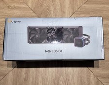 Iota L36 AIO CPU Cooler Liquid 360mm with Temp Digital Display, ARGB Aluminum