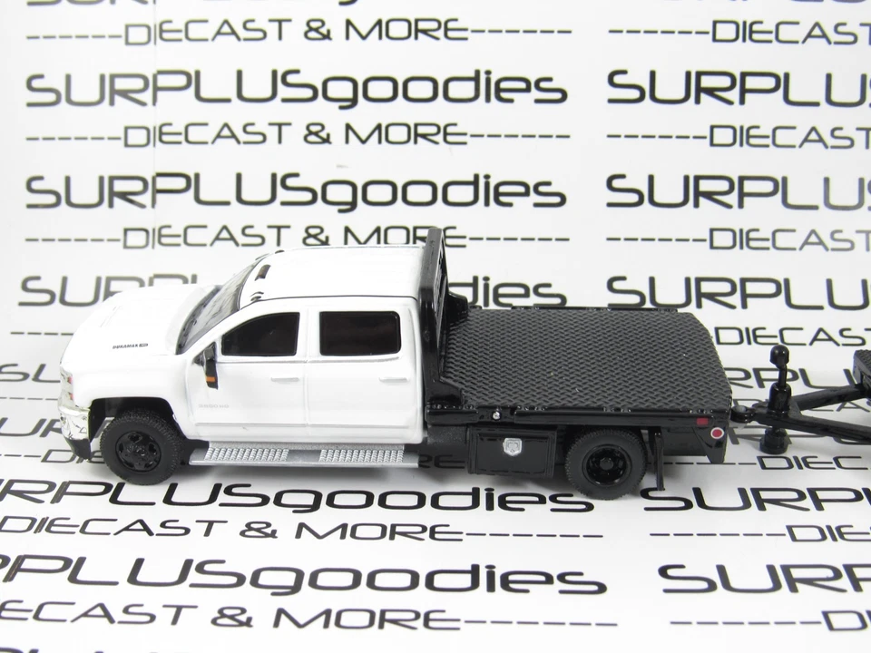 Greenlight 2018 CHEVROLET SILVERADO 3500 Dually & CAT 272D2 Skid Steer w/Trailer - Image 3 of 4