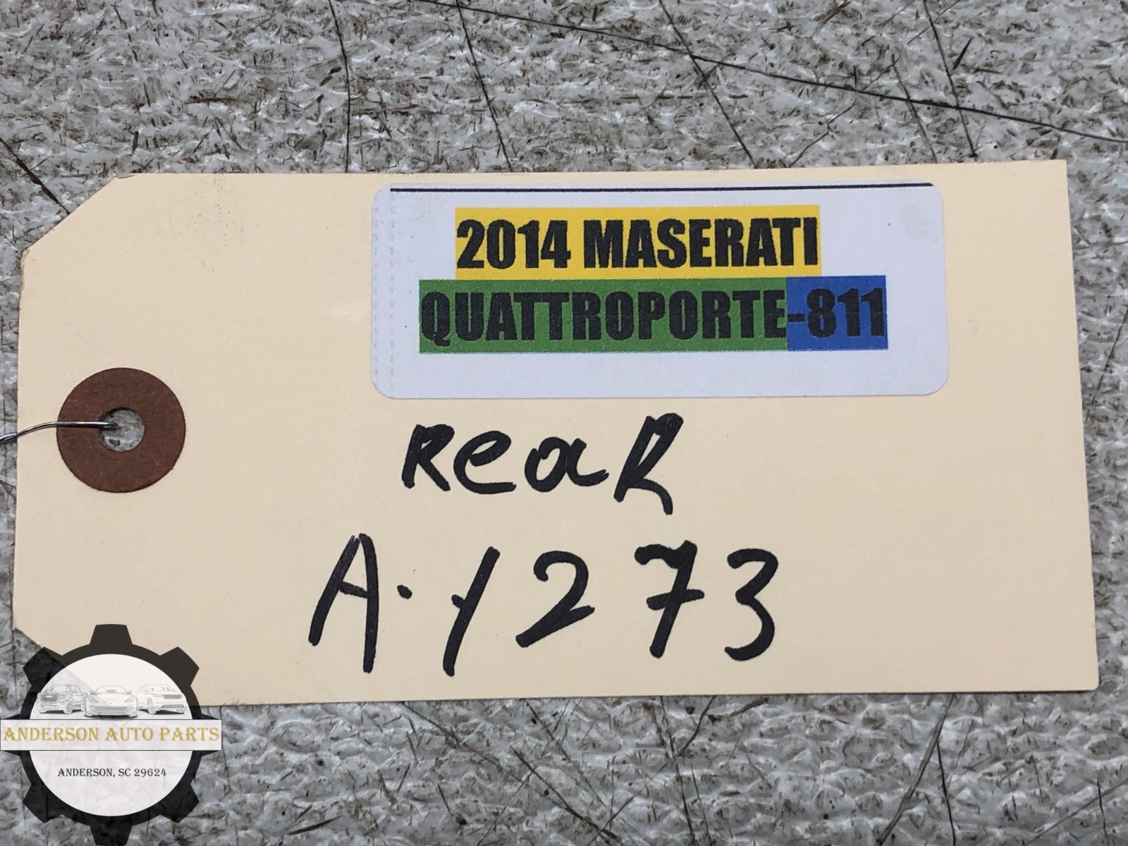 2014-2016 MASERATI QUATTROPORTE LEFT RIGHT REAR BUMPER MOUNT BRACKET OEM