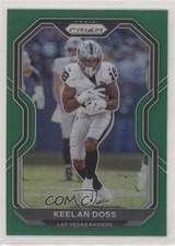 2020 Panini Prizm Green Prizm Keelan Doss #137 2b2