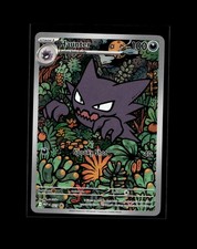 Gastly Haunter Gengar Pokemon Card! Holo/Reve...