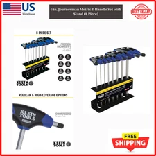 Klein Tools |JTH68M| 6 in. Journeyman Metric T-Handle Set with Stand (8-Piece)