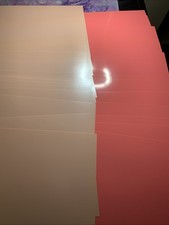 8.5 X 11 Scrapbook Paper Mixed Lot 50 Pages Glossy