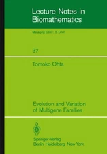 Ohta - Evolution and Variation of Multigene Families - New paperback o - X555z