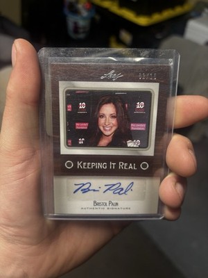 Leaf 2012 Pop Century Keeping It Real Autograph Card Bristol Palin KR-BPI /10