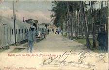 Ak Hammelburg in Unterfranken Bayern, Schießplatz - 4921061