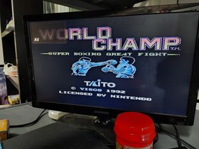 World Champ NES Nintendo PAL & Manual - Tested