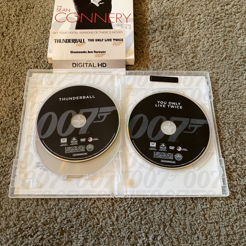 The Sean Connery Collection, Volume 1 & 2 (DVD) With Slipcover Excellent - Foto 7 di 7