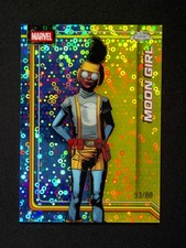 2026 Topps Chrome Marvel Comics Moon Girl #138 Dazzler's Rhythm Refractor /80