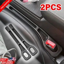 2pcs Car Seat Gap Filler Seat Crevice Storage Box Bag Between Seats Console 2pcs Car Seat Gap Filler Seat Crevice Storage Box Bag Between Seats Console