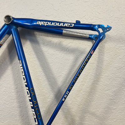 Cannondale Optimo R3000 Frame Set 54cm Blue Made In USA | eBay