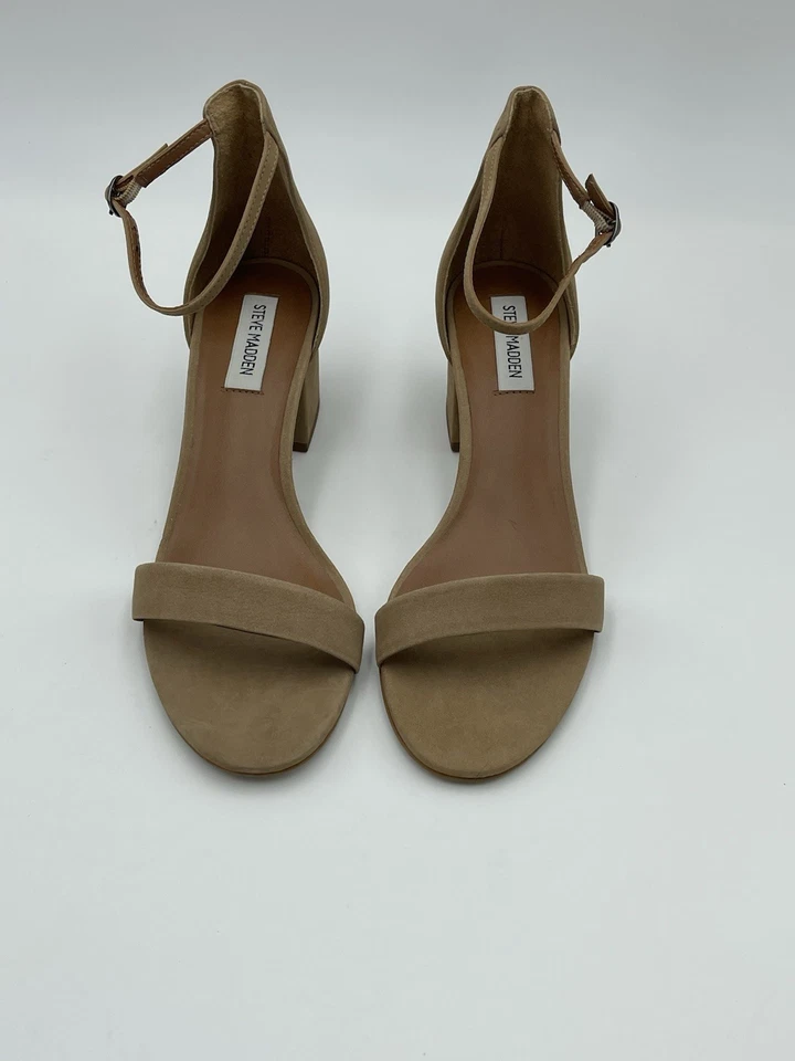 Steve Madden Irenee 高跟鞋凉鞋,棕褐色,女式-SZ 9.5 — 第 4/4 张图片