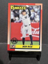 2025 Topps Series 1 - 1990 Topps Baseball Ben Rice #T90-19 (RC)