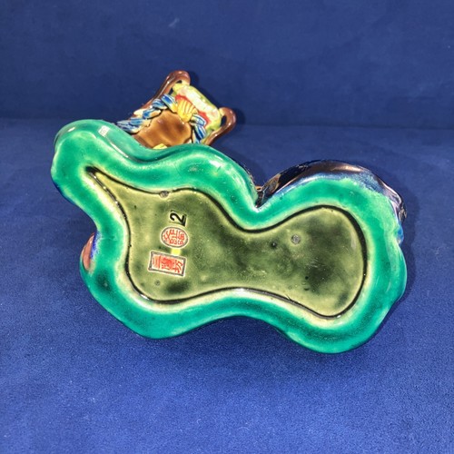 Vintage Sāntáofáng 1990 Koji pottery Asian porcelain dragon statue - Picture 8 of 19
