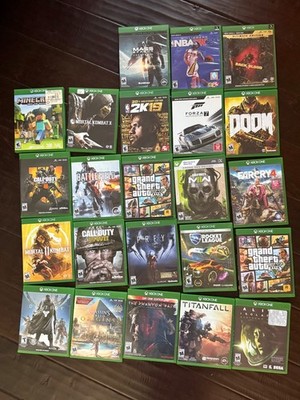 Xbox CD games for Xbox one,  Xbox X & Xbox 360  Bundle Deal