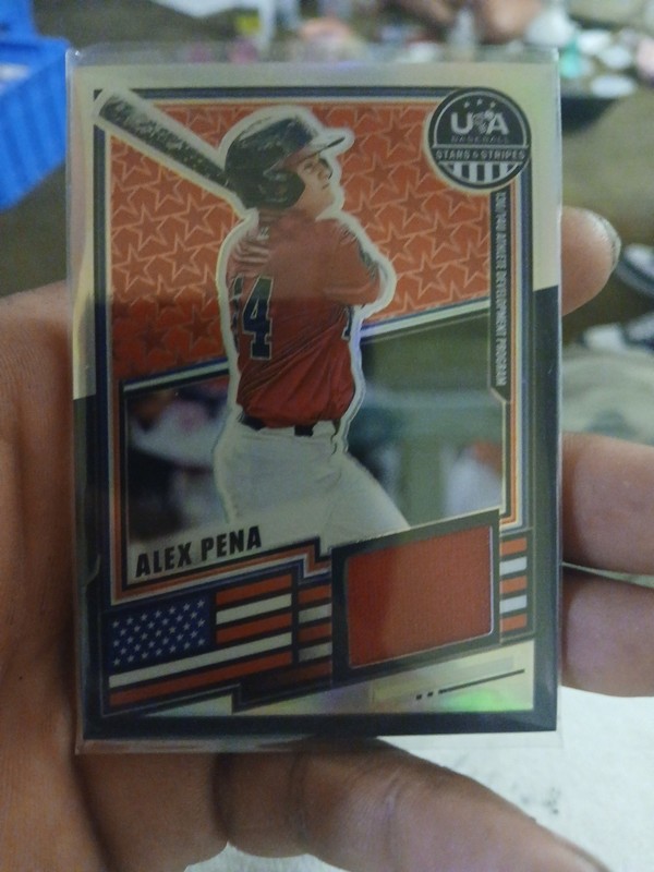 2026 Panini Stars And Stripes Game-Worn / Used Material Alex Pena # USA-AP