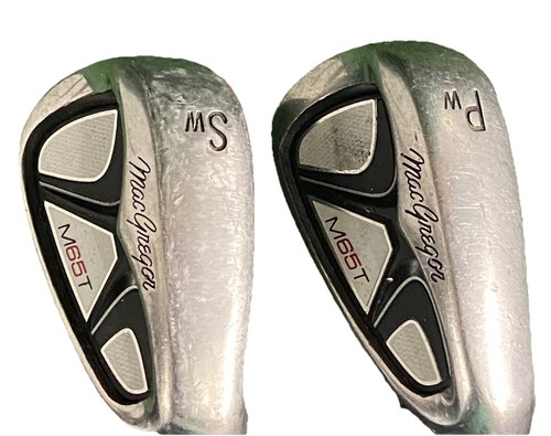 MacGregor M65T Wedge Set PW,SW RH Men's Factory Stiff Steel 35.5" Original Grips - Picture 2 of 13