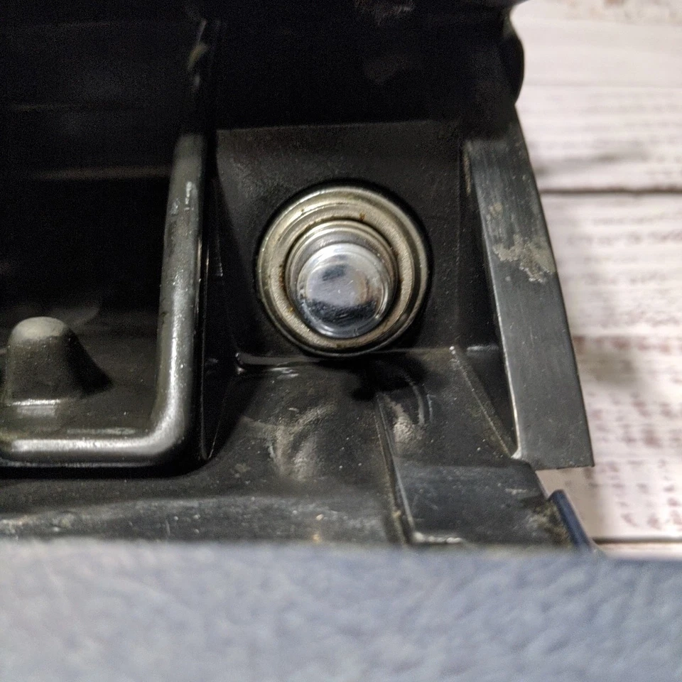 OEM 1981-1987 Dodge D150 D250 Dash Slider Blue Ashtray Ash Tray D350 D100 - Image 2 of 4