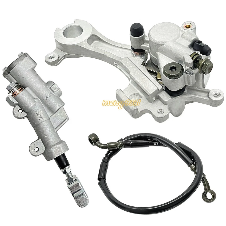 Rear Brake Caliper Master Cylinder W/Hose Set for Yamaha WR250F WR450F 2003-2005 - Image 2 of 4