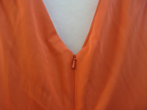 Robert Rodriguez Black Label Damen Bleistiftkleid Orange Baumwolle Gr. 4 Neu U-2 - Bild 7 von 7