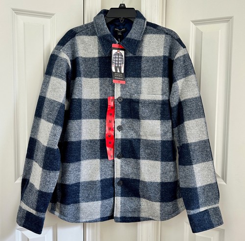 Banana Republic Men's Heritage Shirt Jacket, Blue - Picture 12 of 22