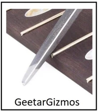 GeetarGizmos 3 CORNER FRET FILE - corners ground smooth - luthier guitar tool