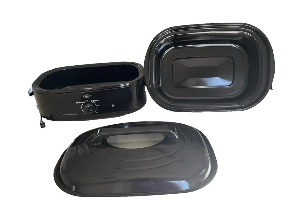 Horno tostador Oster CKSTRS18-BSB-W de 18 cuartos de galón con tapa auto-bastante, negro Foto 2 de 4