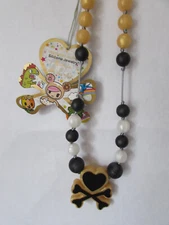 Itzy Ritzy x Tokidoki Teething Happens Necklace New 30" Long