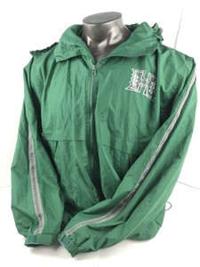 green cinch jacket