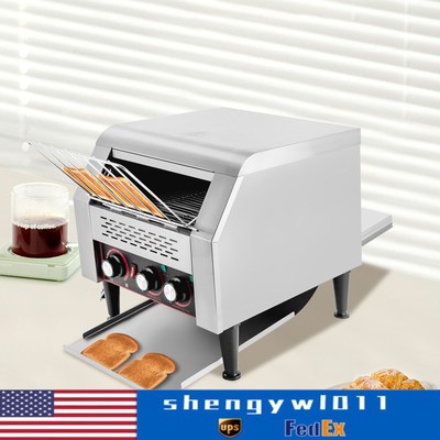 Commercial Toasting Bread Bagel Home Countertop Conveyor Toaster 300PCS Per Hour