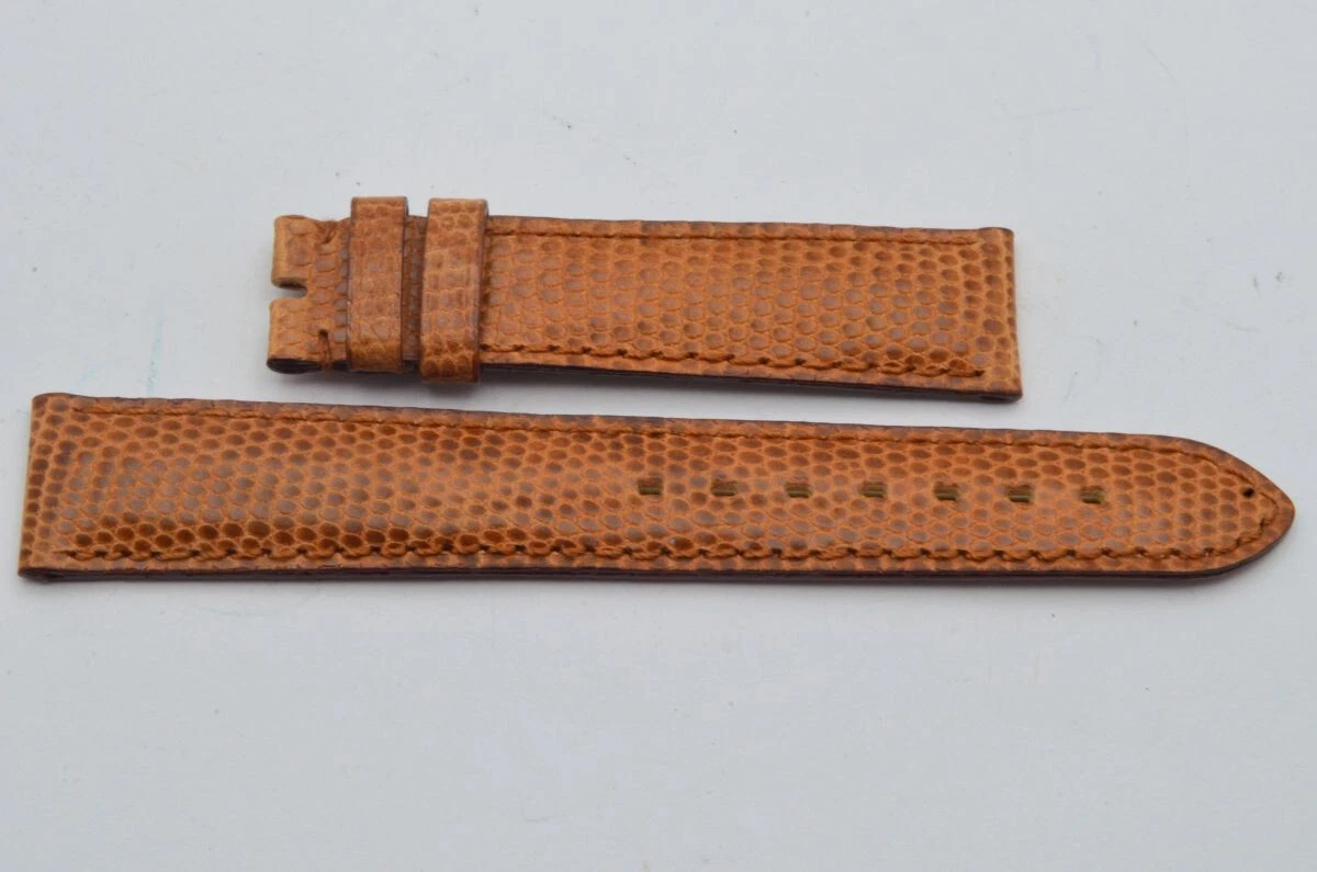 BRACELET EN CUIR GUCCI BRACELET 18 MM LEATHER BRACELET POUR BOUCLE ARDILLON 16 MM NEUF