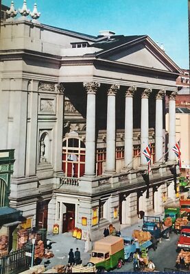 Royal Opera House Covent Garden London große Postkarte 60er Jahre