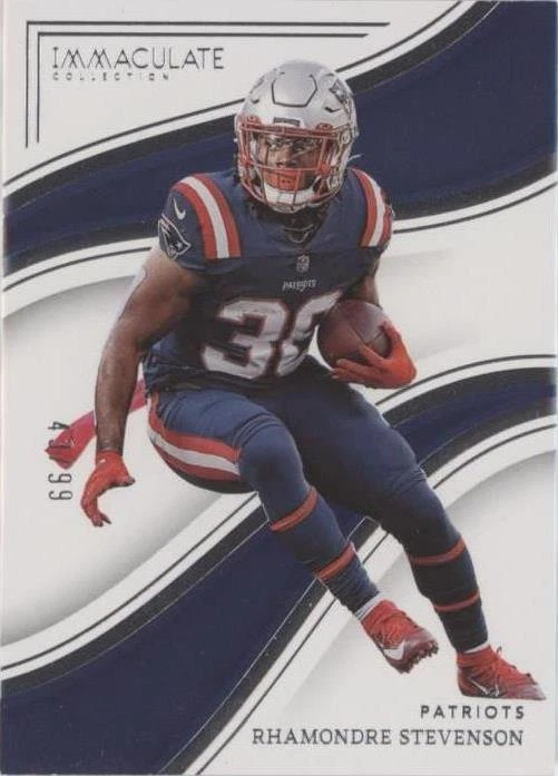 2023 Panini Immaculate Collection Rhamondre Stevenson #19