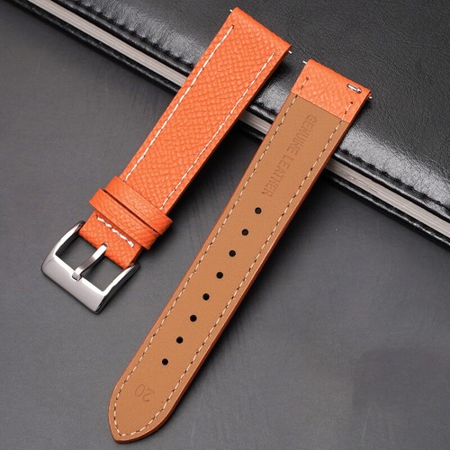 20MM Band For Omega x Swatch Bioceramic Moonswatch Leather Watch Strap - Picture 21 of 39