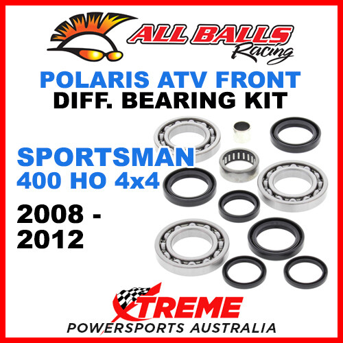 Front Wheel Bearings For Polaris Sportsman 400 HO 4x4 (2008-2014) - Pair
