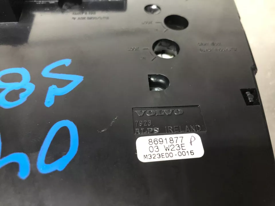 2004 Volvo S80 тепла A/C температуры климат-контроль подогрев сидений ОВК - Изображение 3 из 4