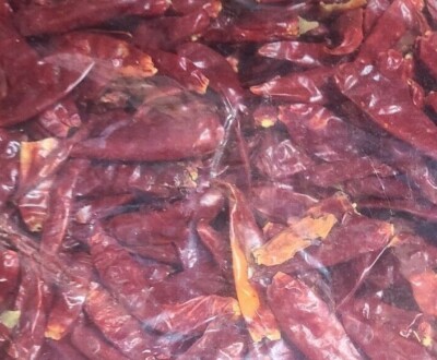 Organic whole Hot Dried Chili. Ships Free From California!