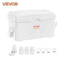 Macerator Pump 350W 6000 L/h Flow 23 ft/7 m Head Macerator Sewerage Sump Pump