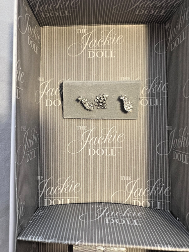 Franklin Mint Muñeca Jackie Kennedy Funda Negra Conjunto Cena de Estado para Sudán - Imagen 3 de 10