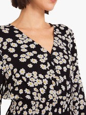 SALE!! BNWT FINERY PENNY FLORAL PRINT MIDI DRESS - PINK Size: 12 RRP: £59