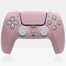 Sakura Pink PS5 Controller Killscreen DualSense Cute Kawaii Clicky Pro